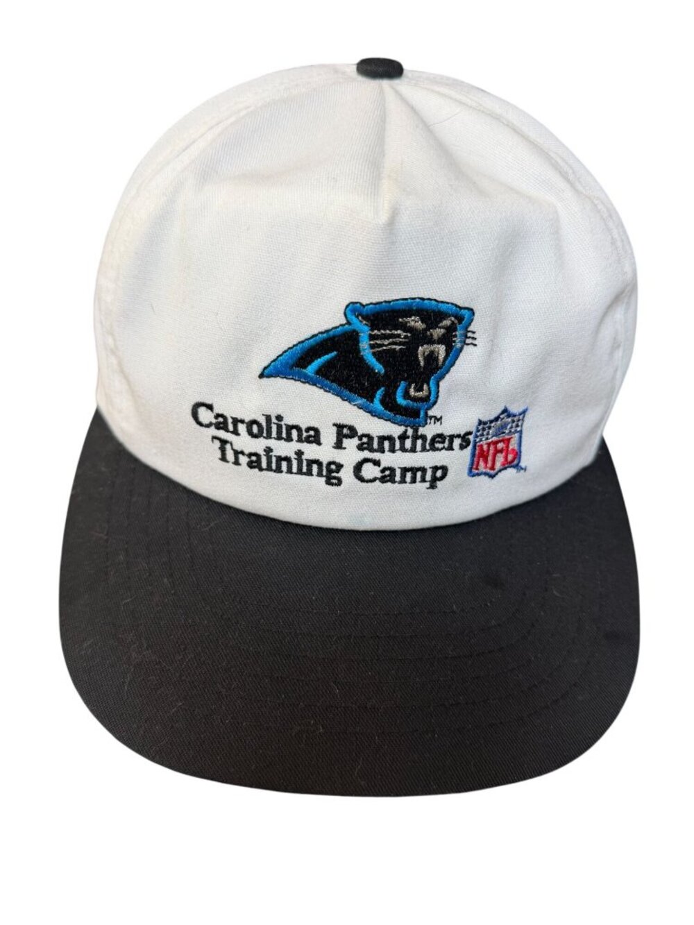 Carolina Panthers Training Camp Snapback Hat Pro-Tex Wofford NFL Logo USA Made